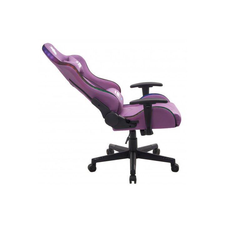 SILLA GAMING RGB SERIE FENRIR VIOLETA CROMAD