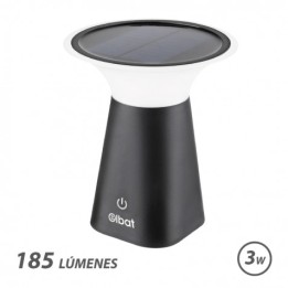 LAMPARA SOLAR RECARGABLE 3W 185LM ELBAT