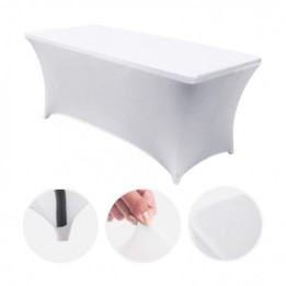 FUNDA PARA MESA DE RESINA 240X74X74CM BLANCA SUNGARDEN