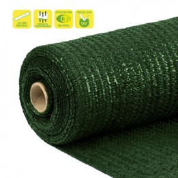 MALLA DE SOMBREO VERDE OSCURO 2X100 METROS SUNGARDEN