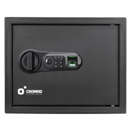 CAJA FUERTE ELECTRÓNICA CON DETECTOR DE HUELLA 300X380X300MM CROMAD