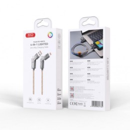 CABLE 4 EN 1 ILUMINADO 60W MULTIFUNCION NB276 XO