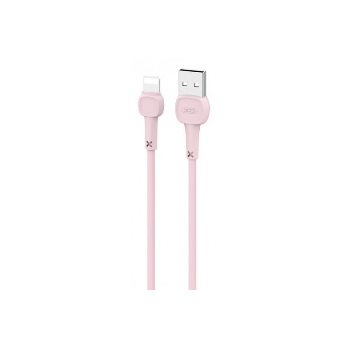 CABLE NB132 CARGA RAPIDA USB - LIGHTNING | 2A | 1 METRO | ROSA XO
