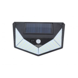 APLIQUE LED SOLAR 250LM ILUMINACIÓN 3 CARAS NEGRO ELBAT