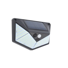 APLIQUE LED SOLAR 250LM ILUMINACIÓN 3 CARAS NEGRO ELBAT