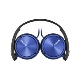 AURICULAR DIADEMA PLEGABLE CON MICRÓFONO AZUL SONY