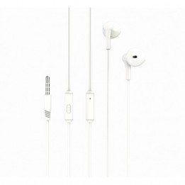 AURICULAR + MICROFONO EP39 MUSIC BLANCO
