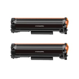 PACK 2 CARTUCHOS DE TONER GENERICOS HP CF244A REEMPLAZA 44A