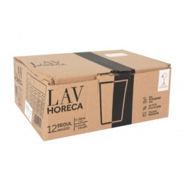 SET 12 VASOS VIDRIO TEMPERADO 20CL SEOUL LAV