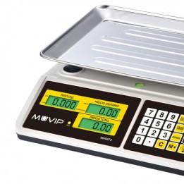 BASCULA COMERCIAL CON DISPLAY LCD 40KG MUVIP