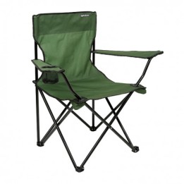 SILLA PLEGABLE DE CAMPING CON POSAVASOS VERDE SUNGARDEN