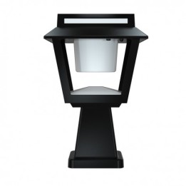 FAROL LED SOLAR 2 EN 1 SERIE PRO TOWER DUO 15W 1600LM 3 TEMPERATURAS ELBAT