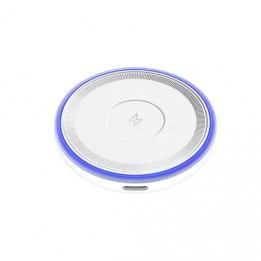 CARGADOR INALAMBRICO 15W CON LED AZUL CX042 XO