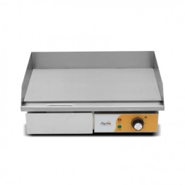PLANCHA ELÉCTRICA PROFESIONAL SUPERFICIE LISA 3000W CHEF PRO