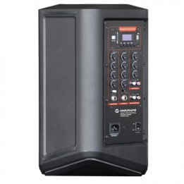 ALTAVOZ AUTOAMPLIFICADO PRO600 8" 500W CON BATERÍA + 2 MICROS SERIE PRO