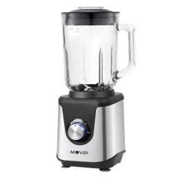 BATIDORA INOXIDABLE VASO CRISTAL 1800W 1.8 LITROS MUVIP