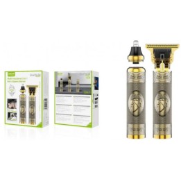 KIT CORTAPELO Y NARICERO METAL GL69634 RECARGABLE GREEN LYCA