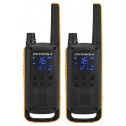 PACK 2 WALKIE-TALKIE MOTOROLA TLKR-T82EXTREME NEGRO