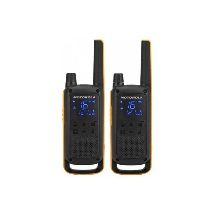 PACK 2 WALKIE-TALKIE MOTOROLA TLKR-T82EXTREME NEGRO