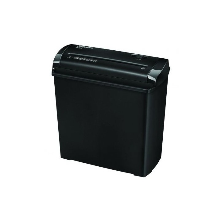 DESTRUCTORA P25S | CORTE EN TIRAS HASTA 5 HOJAS | 11 LITROS FELLOWES