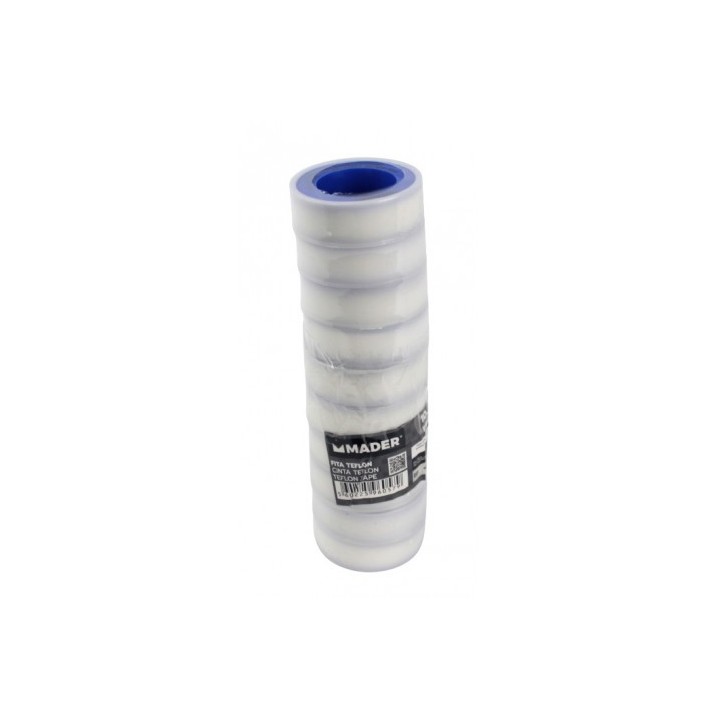 CINTA TEFLON 10 ROLLOS 12MMX10M. MADER