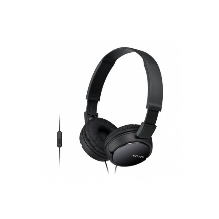 AURICULAR DIADEMA CON MICRÓFONO MP3 NEGRO SONY