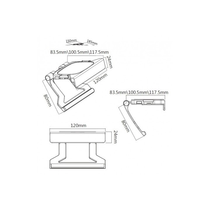 SOPORTE TV PARA MINI PC CROMAD