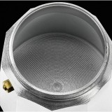 CAFETERA VITRO EXPRES 1 TAZA ALUMINIO ANTIADHERENTE CALDERIN SIN CANTOS