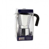 CAFETERA VITRO EXPRES 1 TAZA ALUMINIO ANTIADHERENTE CALDERIN SIN CANTOS