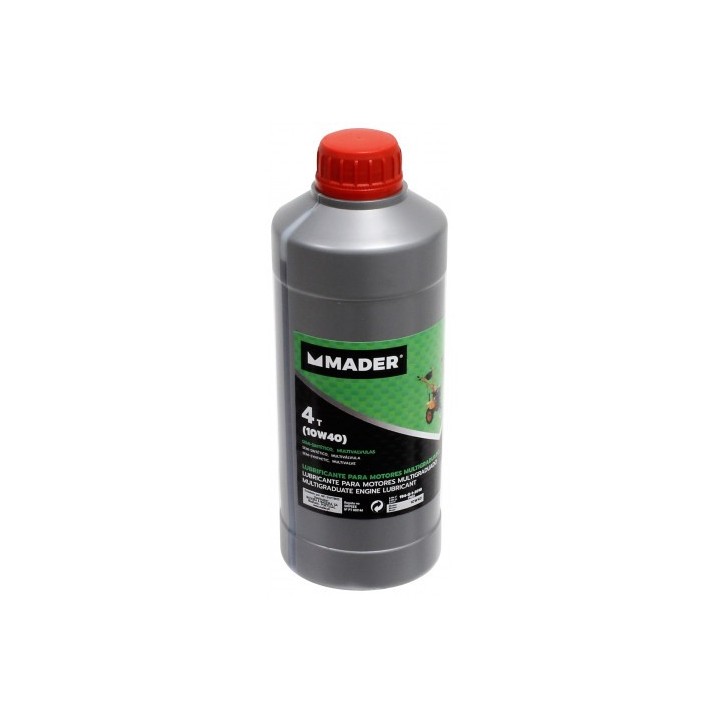 LUBRICANTE SINTÉTICO 4T 10W40. 1L MADER