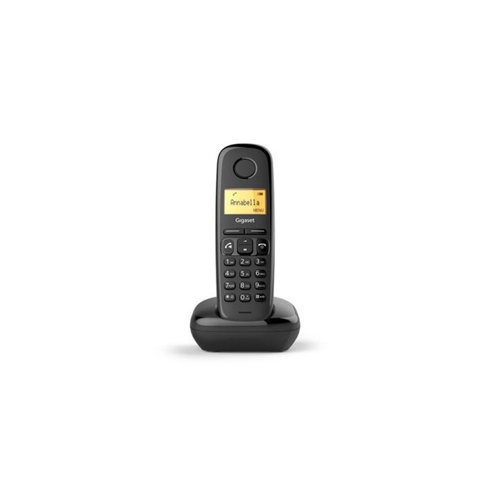 TELEFONO FIJO INALAMBRICO A270 NEGRO GIGASET