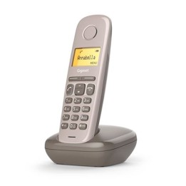 TELÉFONO DECT GIGASET A170 MARRON | LCD 1.5" | FUNCION ALARMA