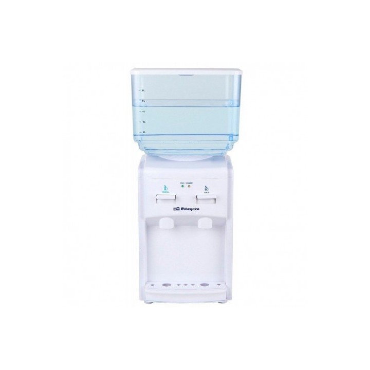 DISPENSADOR DE AGUA ORBEGOZO DA 5525 - 70W - 7 LITROS - AGUA FRÍA/TIEMPO