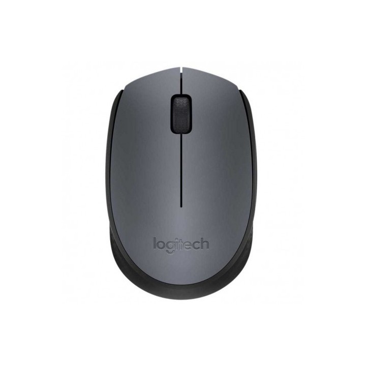 RATON INALÁMBRICO LOGITECH M170 NEGRO/GRIS - 2.4GHZ - NANO RECEPTOR USB