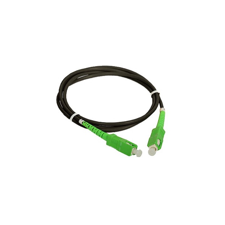 CABLE FIBRA OPTICA SC/APC-SC/APC MONOMODO 2 METROS CROMAD