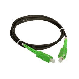 CABLE FIBRA OPTICA SC/APC-SC/APC MONOMODO 5 METROS CROMAD
