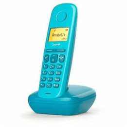 TELÉFONO DECT GIGASET A170 AZUL | LCD 1.5" | FUNCION ALARMA