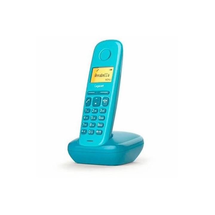 TELÉFONO DECT GIGASET A170 AZUL | LCD 1.5" | FUNCION ALARMA