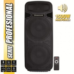 ALTAVOZ AUTOAMPLIFICADO PRO500 2X15" 1500W SERIE PRO COOLSOUND
