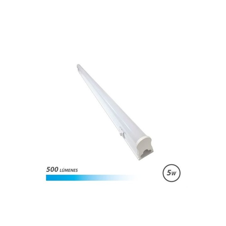 TUBO LED T5 5W 500LM 30CM LUZ FRIA CON INTERRUPTOR ELBAT
