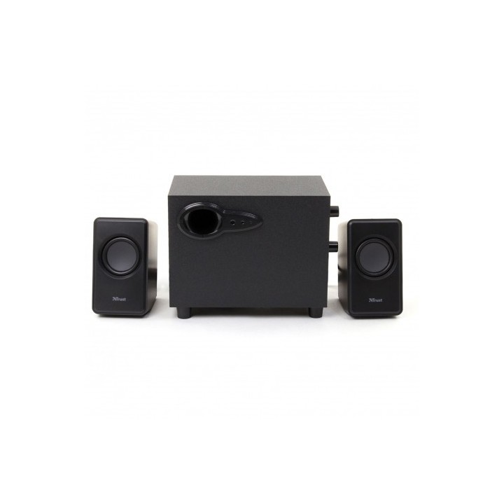 ALTAVOCES 2.1 TRUST AVORA - 9W RMS - CONTROLES VOLUMEN Y BAJOS EN SUBWOOFEO