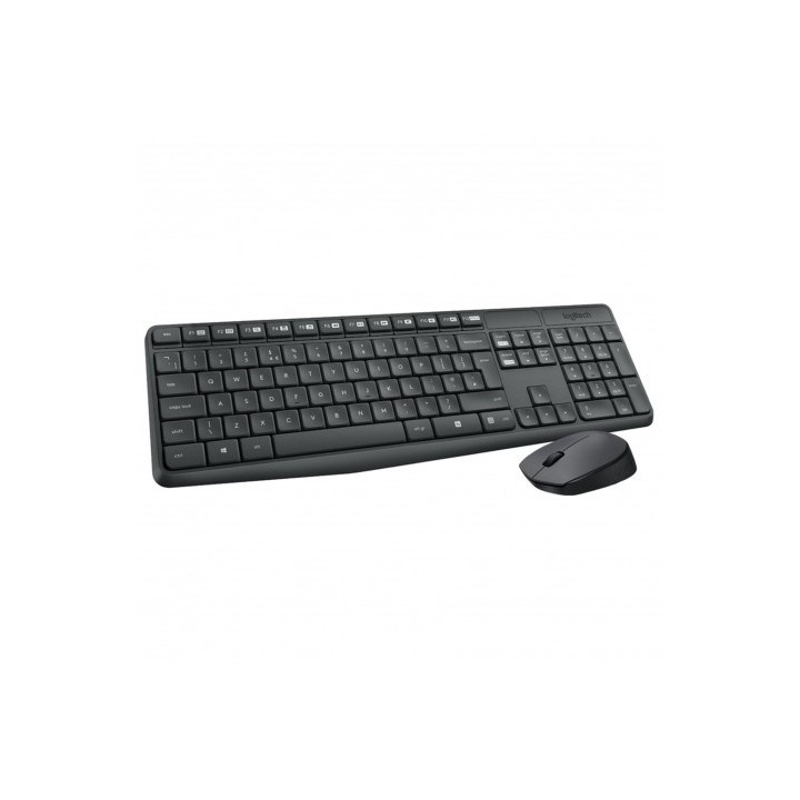 TECLADO Y RATÓN INALÁMBRICOS LOGITECH MK235 - 2.4GHz - ALCANCE 10 METROS