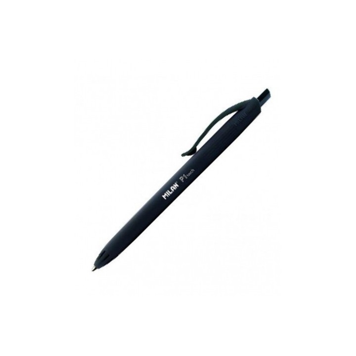 BOLIGRAFO RETRACTIL PUNTA 1 MM NEGRO P1 TOUCH MILAN