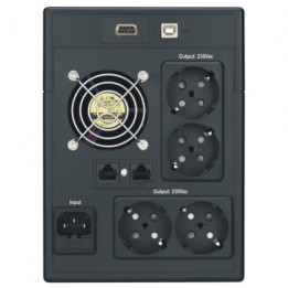 SAI XMART SW-PRO 1100VA, 230V, SINEWAVE, USB-RS232, RJ45
