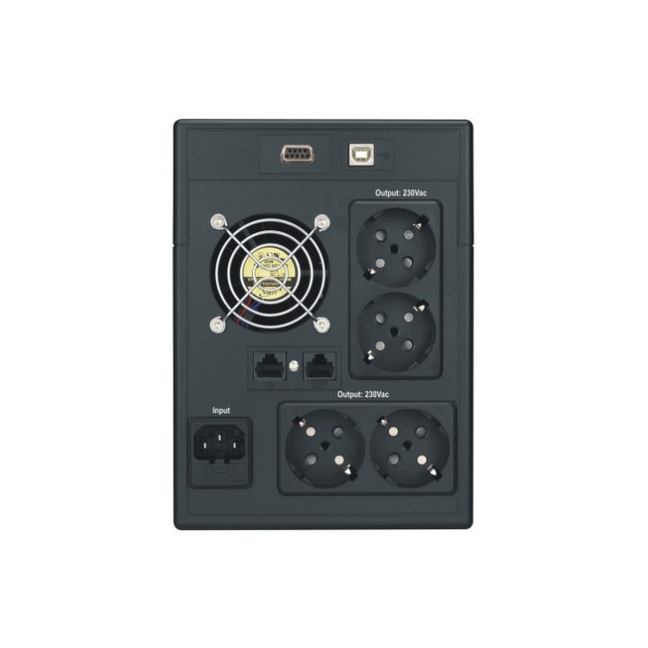SAI XMART SW-PRO 1100VA, 230V, SINEWAVE, USB-RS232, RJ45