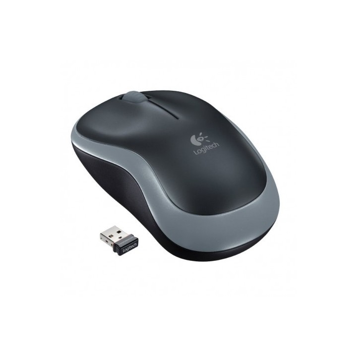 RATON OPTICO LOGITECH M185 WIRELESS NEGRO