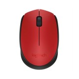 RATON LOGITECH INALAMBRICO M171 1000DPI ROJO