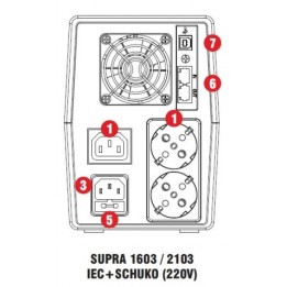 SAI XMART SUPRA 2100VA