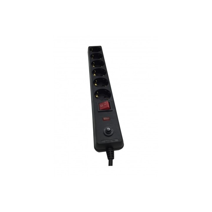 BASE MULTIPLE CON PROTECCION PICOS 6 TOMAS ELBAT