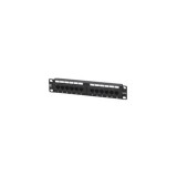 PANEL PARCHEO 12P 10" 1U UTP CAT 6 CROMAD